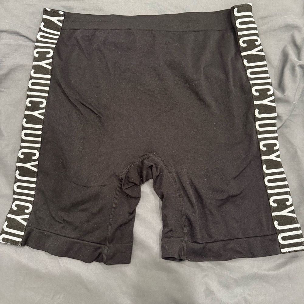 Juicy Couture Intimates Black Seamless Shaping Biker Shorts - 1X